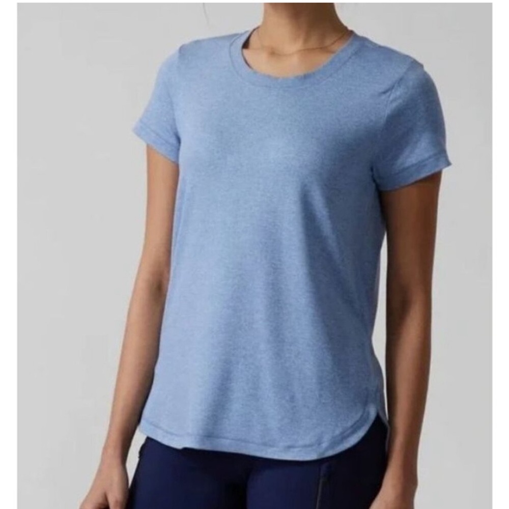 Athleta Women's blue Uptempo short-sleeve t-shirt